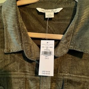 Army green American Eagle dress